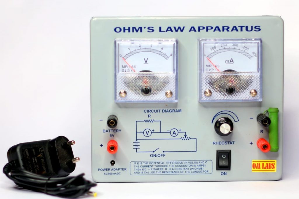 Ohms Law Apparatus With Adapter Om Labs Ambala